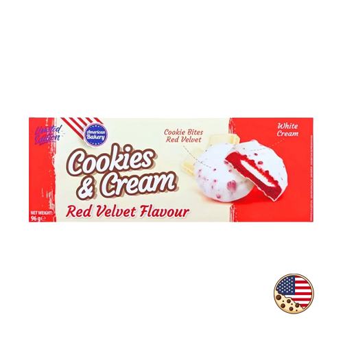 American Bakery Cookies &amp; Crème Rood Fluweel