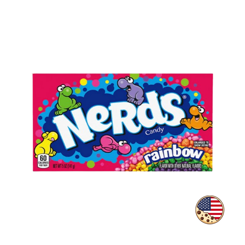 Wonka Nerds Candy Rainbow Box